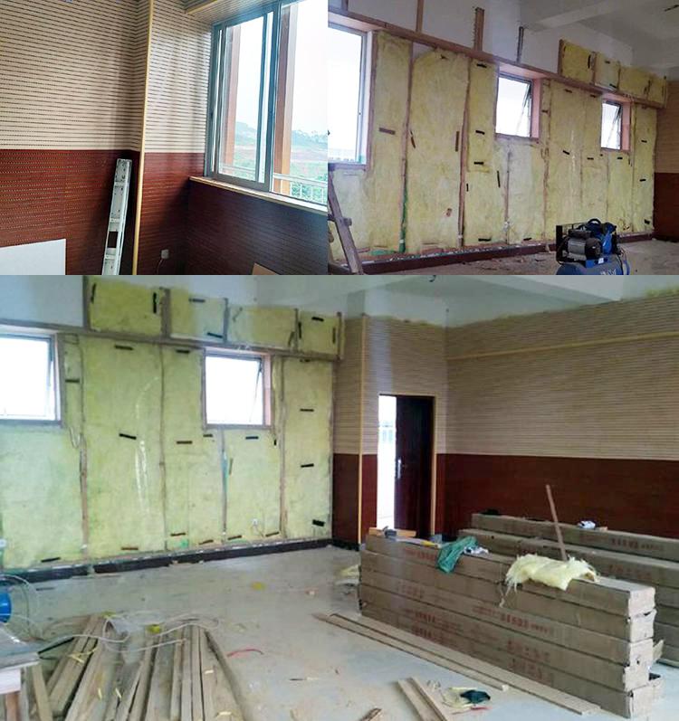 安徽阜陽中學(xué)錄播室槽木吸音板聲學(xué)工程 安徽阜陽中學(xué)錄播室槽木吸音板聲學(xué)工程