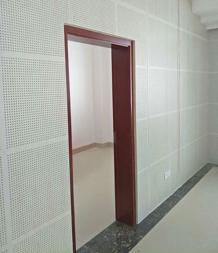 福建三明會議室陶鋁穿孔吸音板聲學工程-2 福建三明會議室陶鋁穿孔吸音板聲學工程-2