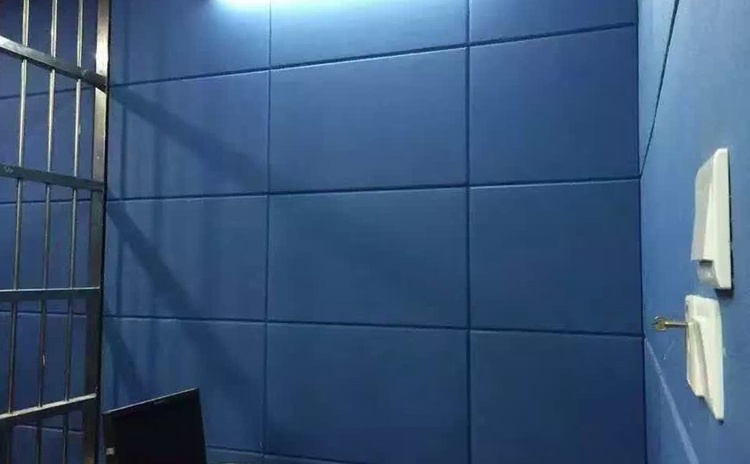 浙江衢州審訊室布藝軟包吸音板聲學工程-3