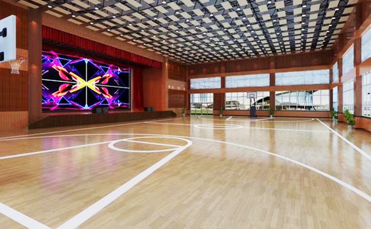 廣西來賓體育館室內(nèi)籃球館吸聲板聲學(xué)工程