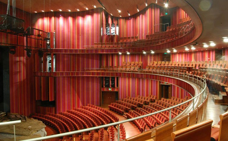 寧夏石嘴山藝術中心防火消音板工程-1